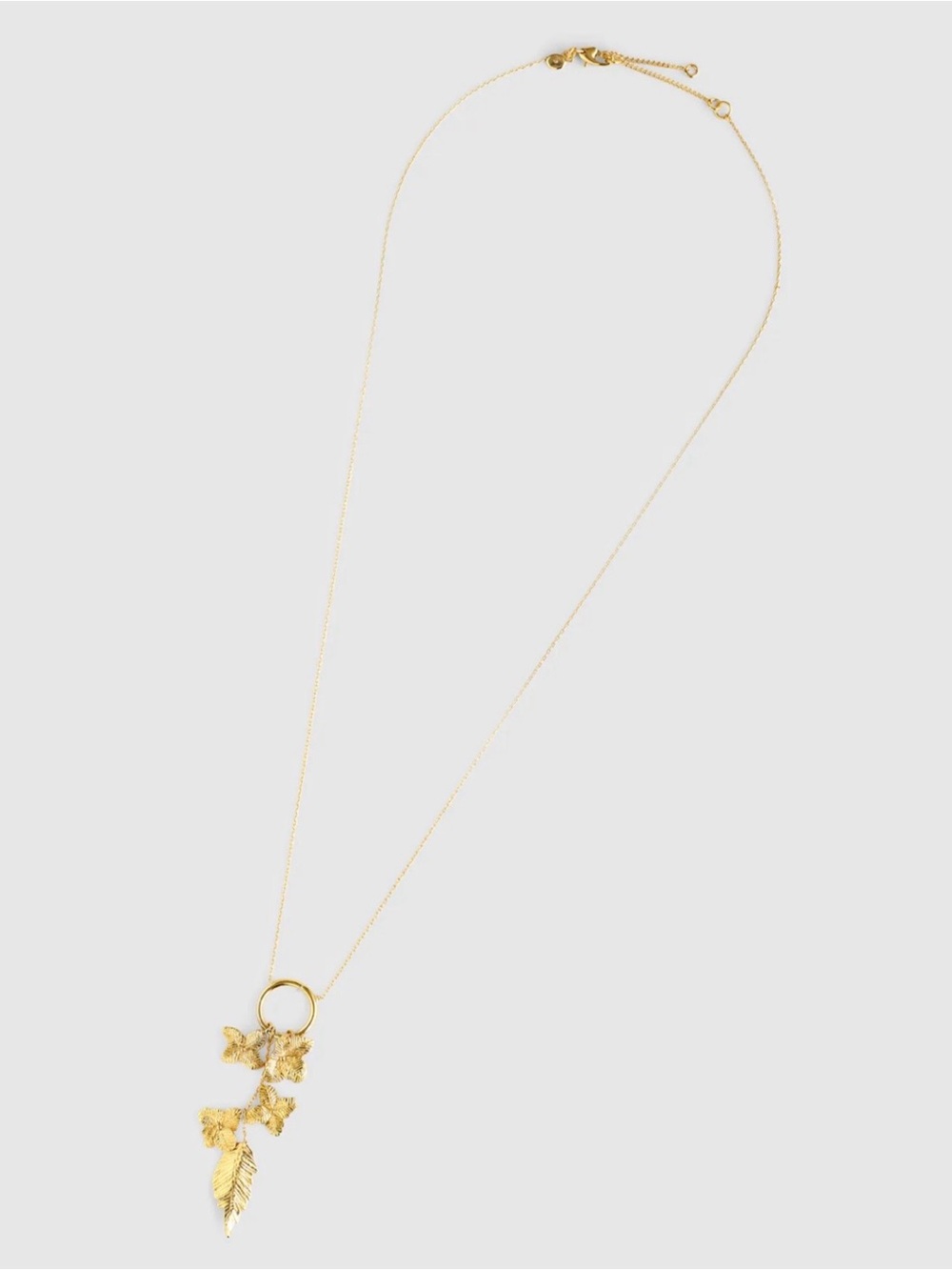 Madewell Jasmine Cluster Pendant Necklace